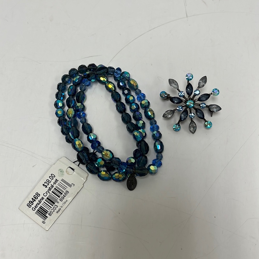 Cookie Lee bracelet & brooch!